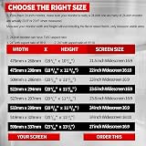 Kinmiee 24 Inch Privacy Screen Filter 532x299 Anti-Spy Anti-Glare view 6