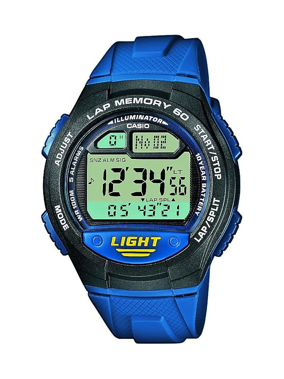 Casio Collection Reloj Digital Unisex con Correa de Resina – W
