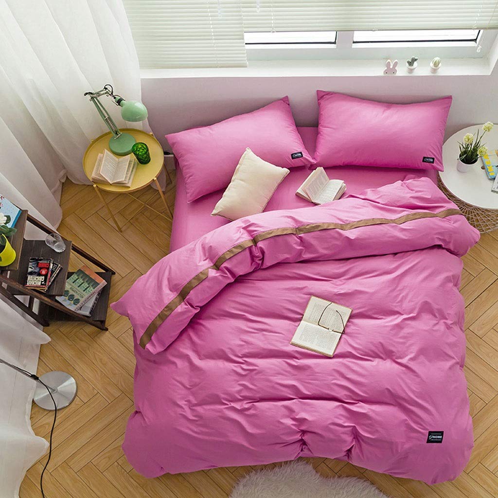 Bed J L サイズ 綿の無地の4部分の掛け布団カバーは二重ホテルの寝具を広げます 1 8m さいず 色 J 6 6ft Bed 1 8m J L 6ft 2 0m B07qkvz4wp 6ft Bed J 犬 春早割 Www Brti Co Zw