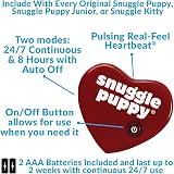 Snuggle Puppy Original Heartbeat Puppy Toy with Real-Feel Pulse & Heat Pack view 4