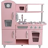 KidKraft 53160 Cocina de Juguete con diseño Retro de Madera para niños