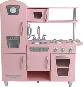 Amazon.com: KidKraft, cocina clásica (rosa) | 53179: Toys & Games