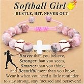 OAVOOK Softball Volleyball Basketball Soccer Gifts for Girls Bracelets for Teen Girls Team Gifts Birthday/Christmas/Graduation Gifts