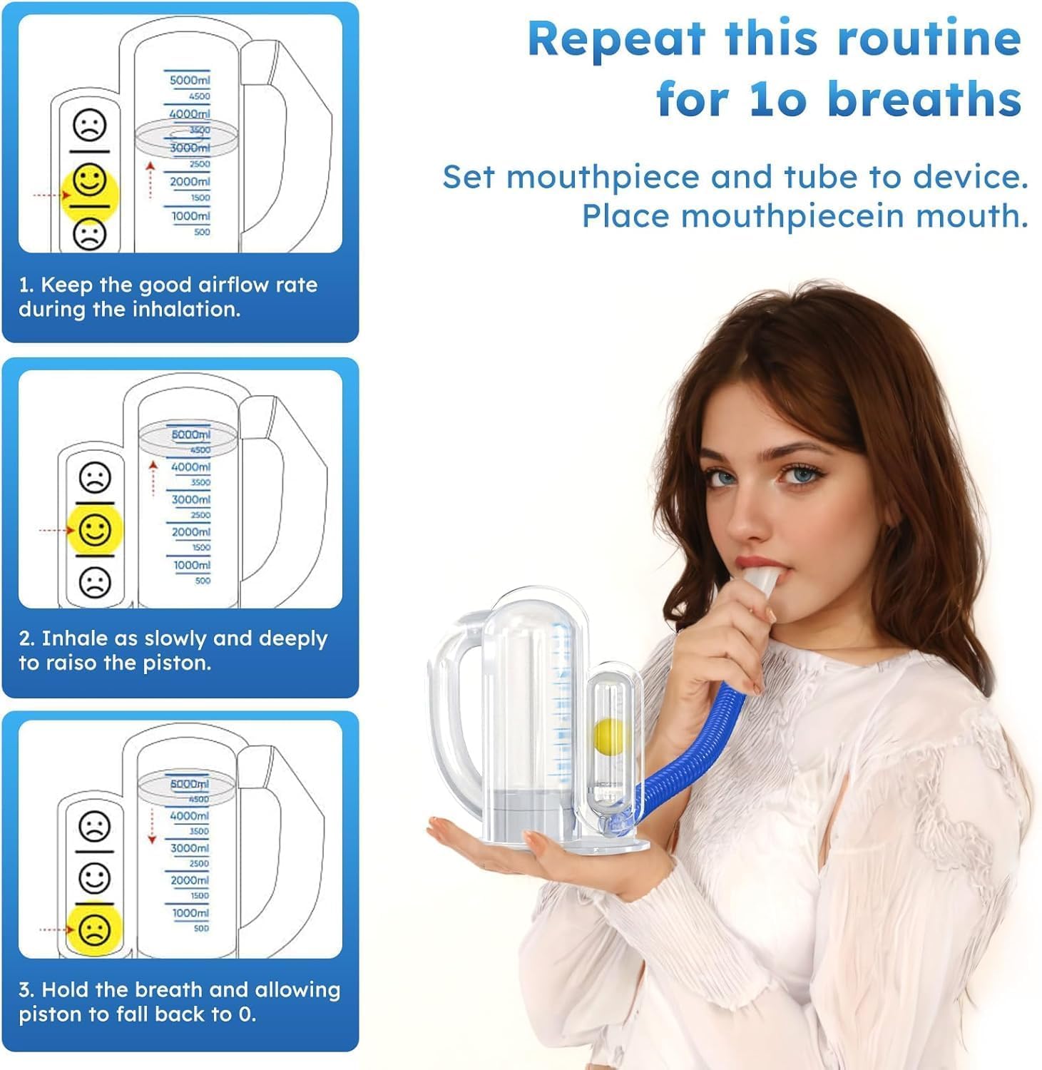 Incentive Spirometer，Breathing Trainer