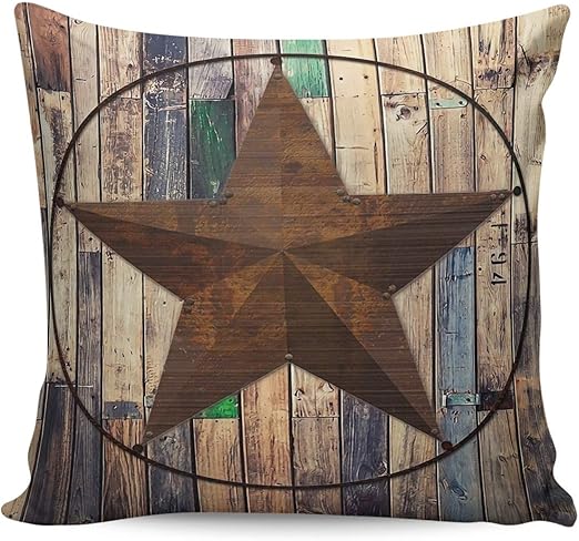 Amazon Com Square Throw Pillow Case Cotton Linen Pillow Cover