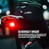 OLIGHT RN 120 C Rear Bike Light 120 Lumens USB-C Rechargeable 260° Visibility view 3