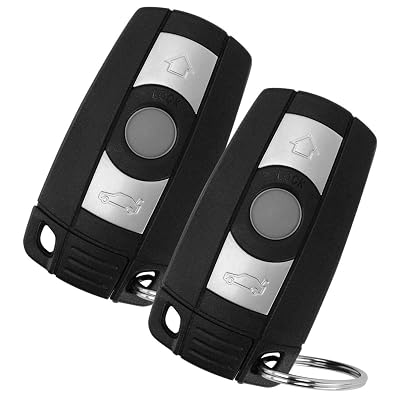 2x OEM BMW Keyless Entry Remote Key Fob – KR55WK49123 & KR55WK49127 (Unlocked)
