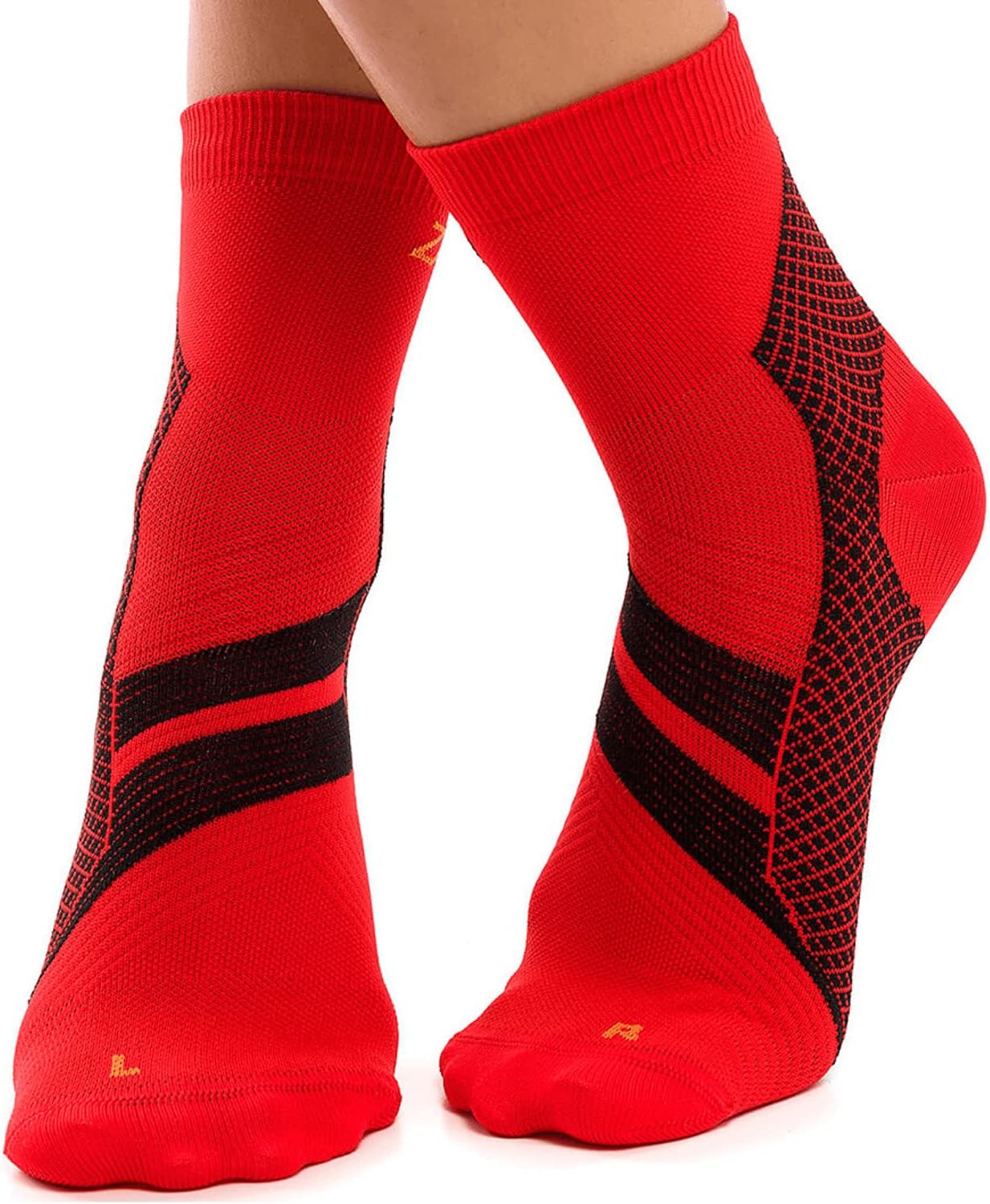 ZaTech Plantar Fasciitis Socks, Ankle Compression & Arch Support Socks, Seamless