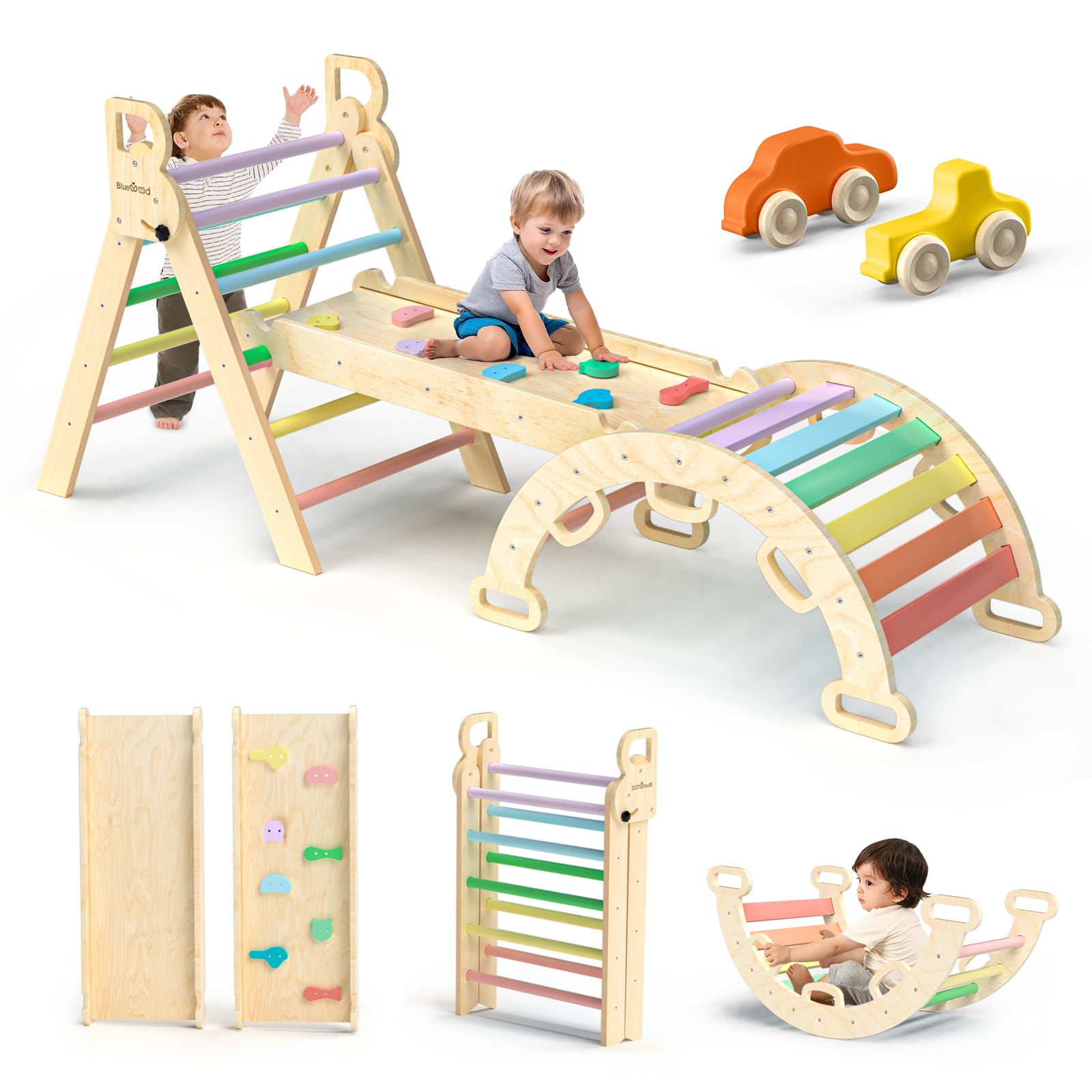 BlueWood Pikler Triangle Set