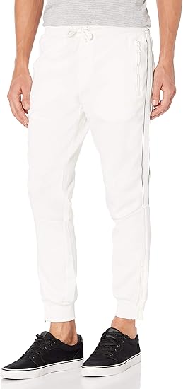 mens track pants with front zip