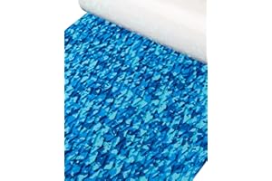 Hjdeck Universal Sufboard Pad EVA Foam Boat Flooring Decking Sheet Self-Adhesive Non-Slip Deck Grip Mat Marine Carpet for Yacht Boat Kayak Decking Golf Cart Fishing Boat RV Surfing Traction Pad