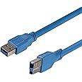 StarTech.com 3 ft / 91cm SuperSpeed USB 3.0 Cable A to B - USB 3 A (m) to USB 3 B (m) (USB3SAB3)