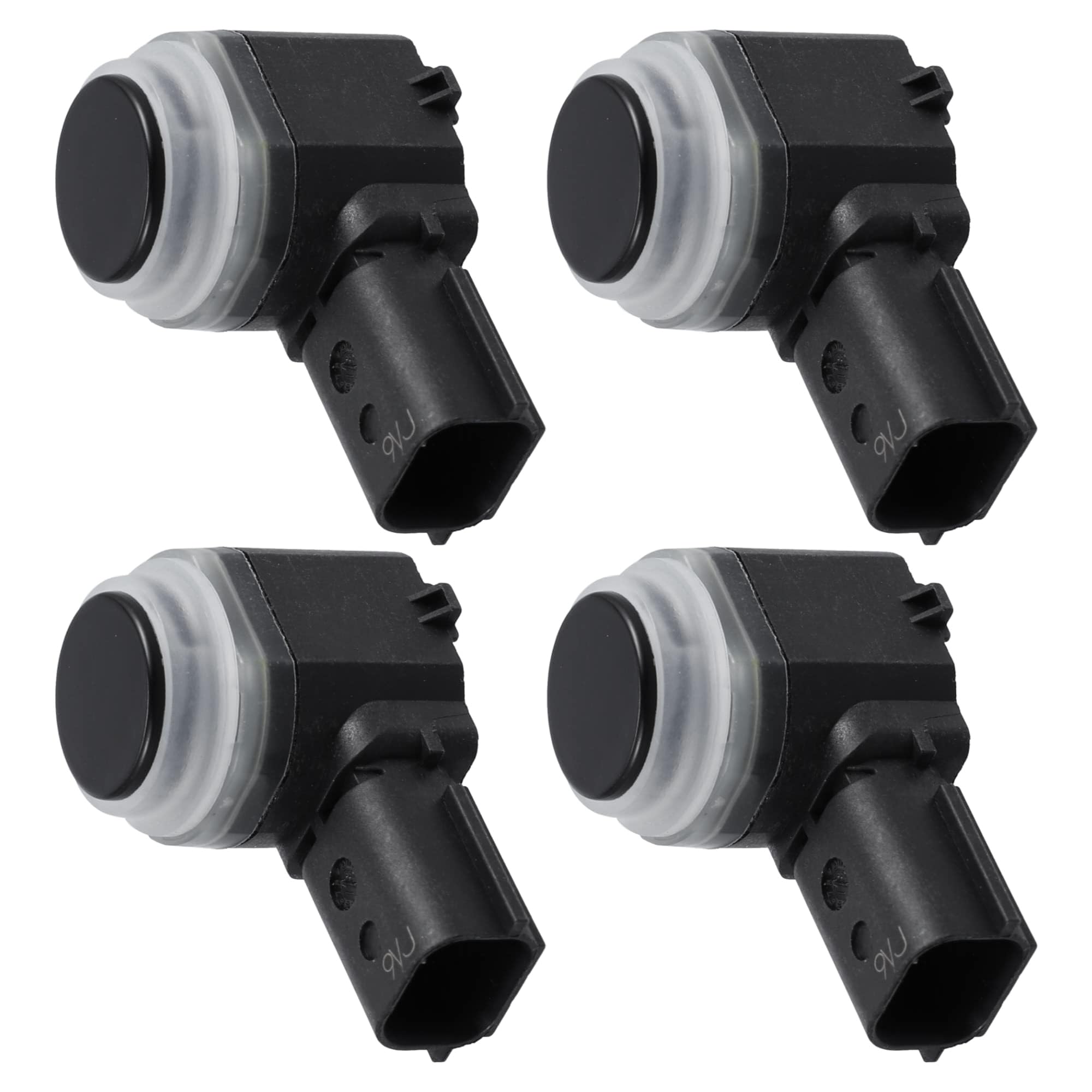 MACHSWON 4 Pcs Rear Car Bumper PDC Parking Assist Sensor Reverse Backup Parking Sensor Replacement for Fo-rd F-150 2015-2017 for F-250 F-350 F-450 F-550 Super Duty 2015-2016 FL3Z-15K859-B FL3Z15K859B