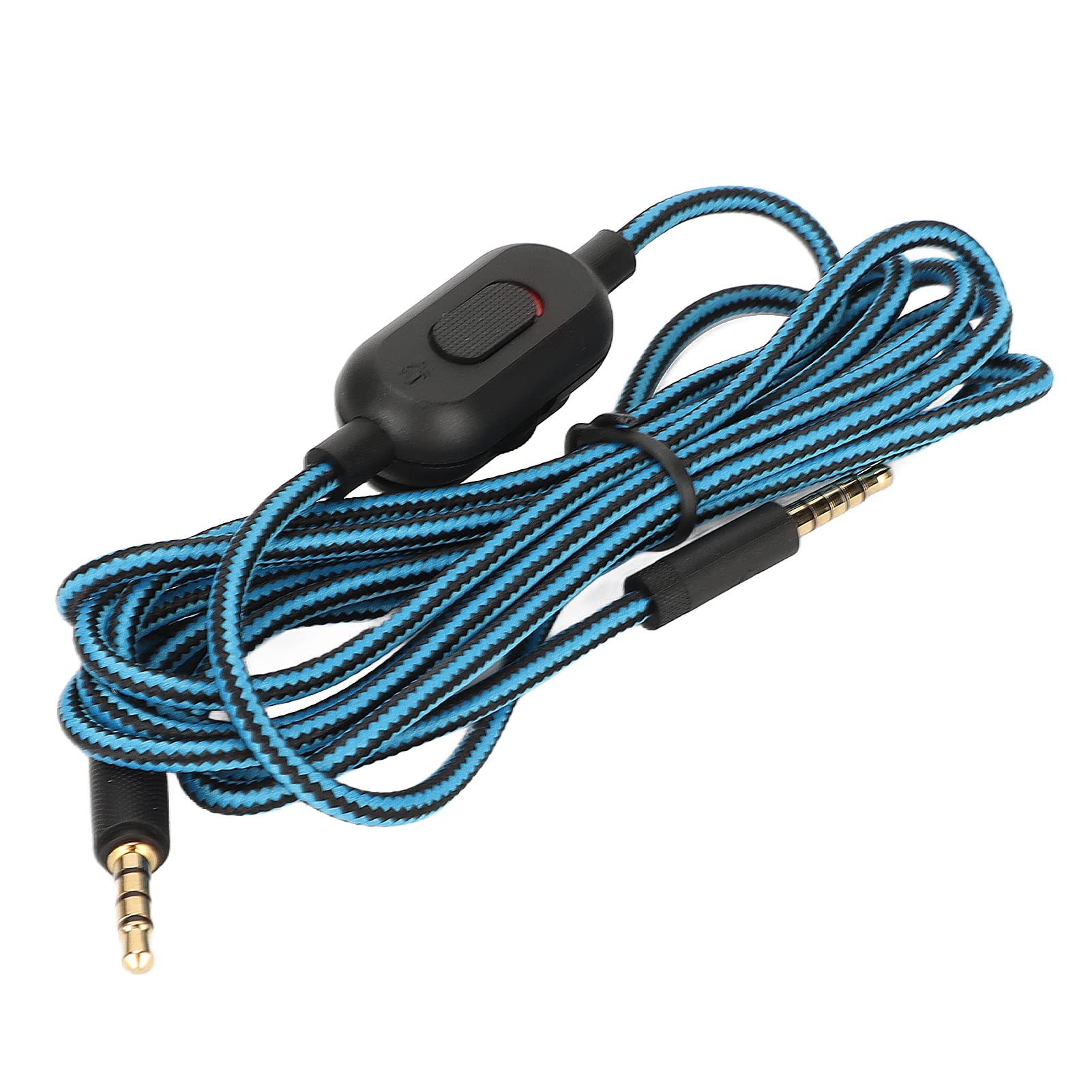 G433 G233 Gaming Headset Cable Replacement, Woven Earphone Cord (Blue)