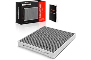 A-Premium Cabin Air Filte with Activated Carbon - Compatible with Audi & Volkswagen Models - A3, A3 Quattro, Q3, S3, TT Quatt