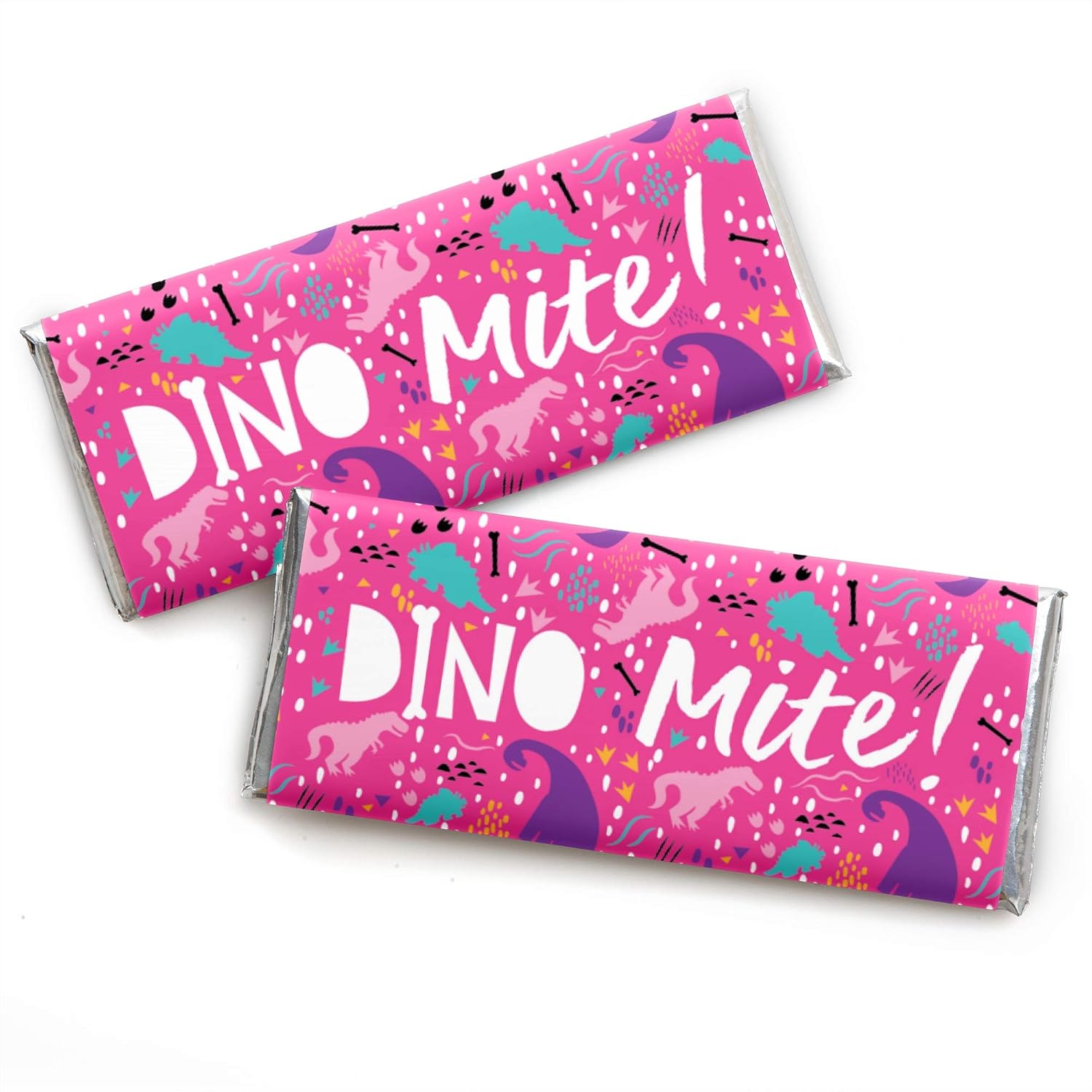 Amazon Com Roar Dinosaur Girl Candy Bar Wrapper Dino Mite T Rex