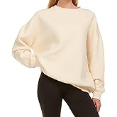 Oversized Sweatshirt for Women – Crewneck Fleece Pullover Sweatshirt Plus Size Included