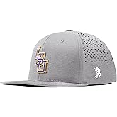 Branded Bills Officially Licensed x LSU Tigers Flat Performance Collection Baseball Purple PVC