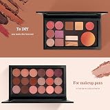 Lolalet 2 Pack Magnetic Makeup Palette Empty with Mirror for Eyeshadow Blush view 2