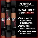 L'Oreal Infalible 24H Matte Foundation 200 Golden Sand – Full Coverage view 3
