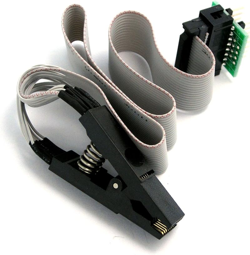 DollaTek SOIC16 SOP16 Test Clip EEPROM 93CXX 25CXX 24CXX 25LXX In-Circuit