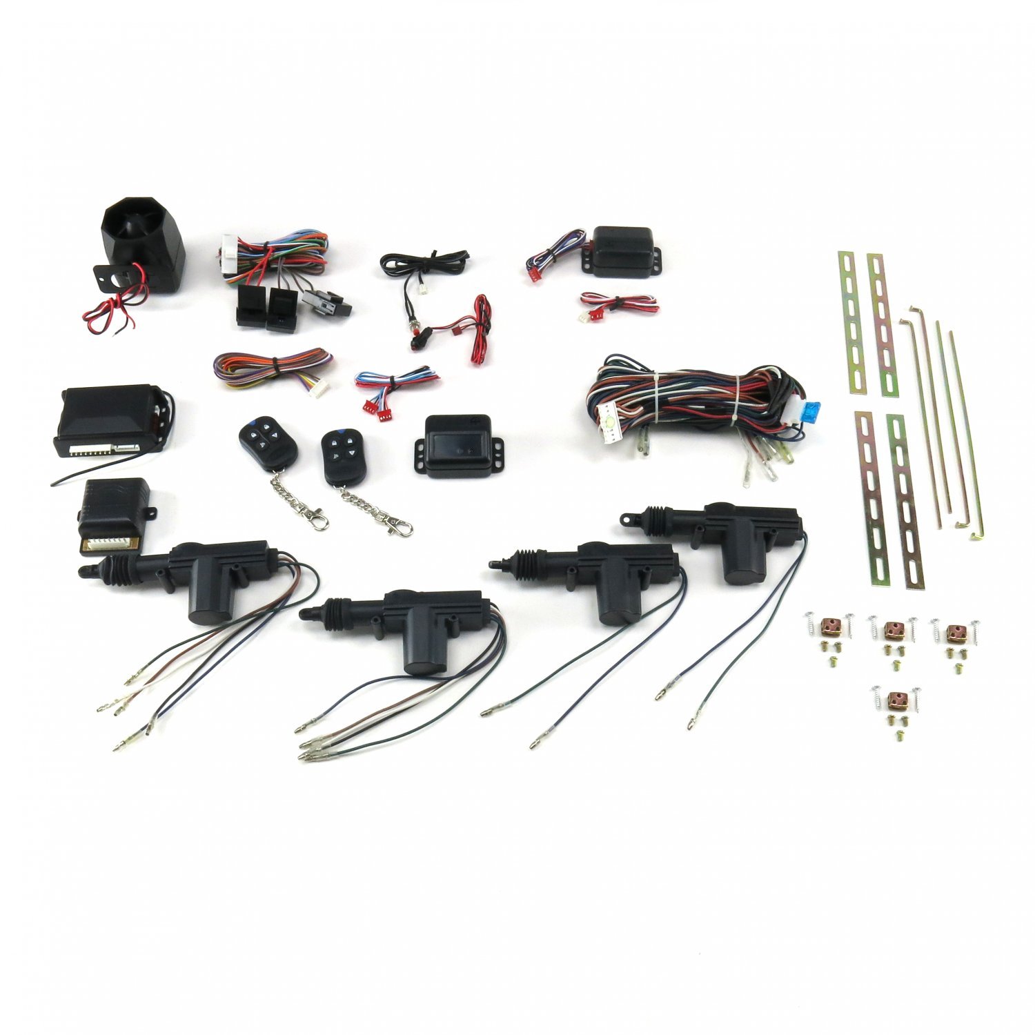 Amazon.com: AutoLoc Power Accessories 9715 Power Door Lock Kit with Alarm  and Remotes: Automotive