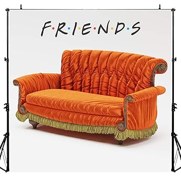 Pivot Sofa Backdrop For Friends Theme Party Couch Amazon In
