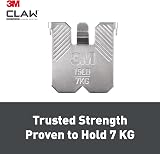 3M CLAW Plasterboard Picture Hanger 4 Hangers Holds Up To 7 kg view 8