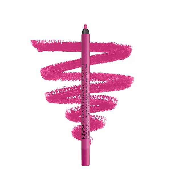 NYX PROFESSIONAL MAKEUP SLIDE ON LIP PENCIL, LIP LINER – DISCO RAGE (HOT PINK)