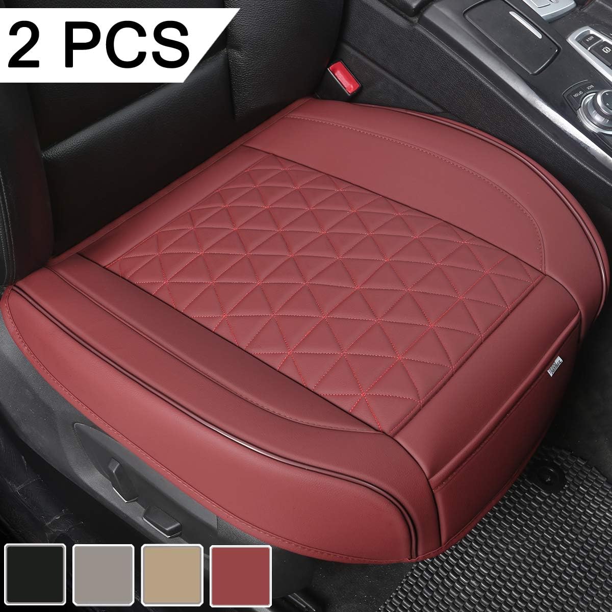 Best wine red car seat covers waterproof