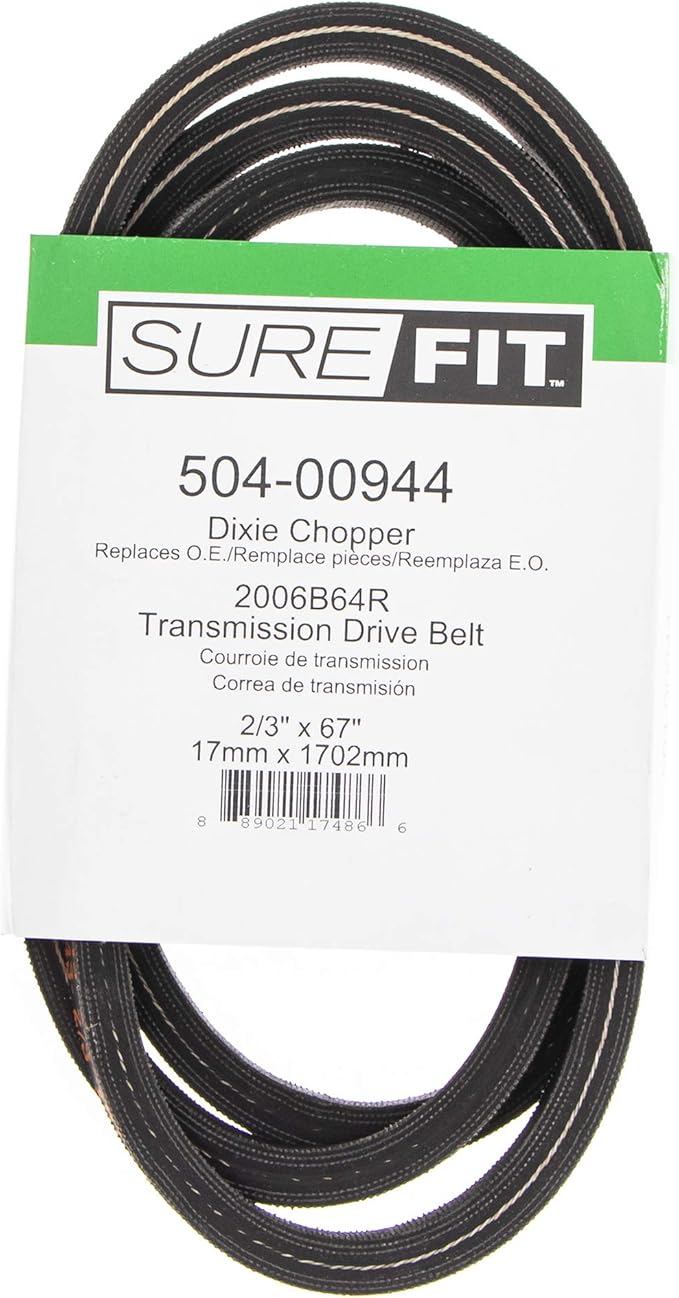 SureFit Engine Drive Transmission Belt Replacement for