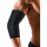 Cambivo Elbow Brace for Tendonitis 2 Pack, Tennis Elbow Brace for Men and Women, Elbow Compression Sleeve, Elbow Support for 