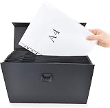 Rapesco 1555 19-Part Expanding Box File A4+ Black Organiser view 5