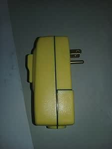 Ericson Ground Fault Circuit Interrupter Gfci 90 Degree Plug Style