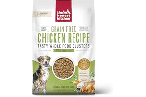 The Honest Kitchen Whole Food Clusters Grain Free Chicken Dry Dog Food, 20 lb Bag