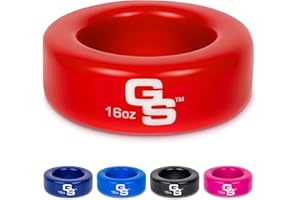 GoSports Baseball and Softball Bat Weight – 16 oz Bat Donut for Youth and Adult, Baseball & Softball Bat Accessories