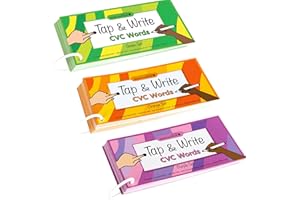 Really Good Stuff Tap and Write CVC Words - 120 Cards