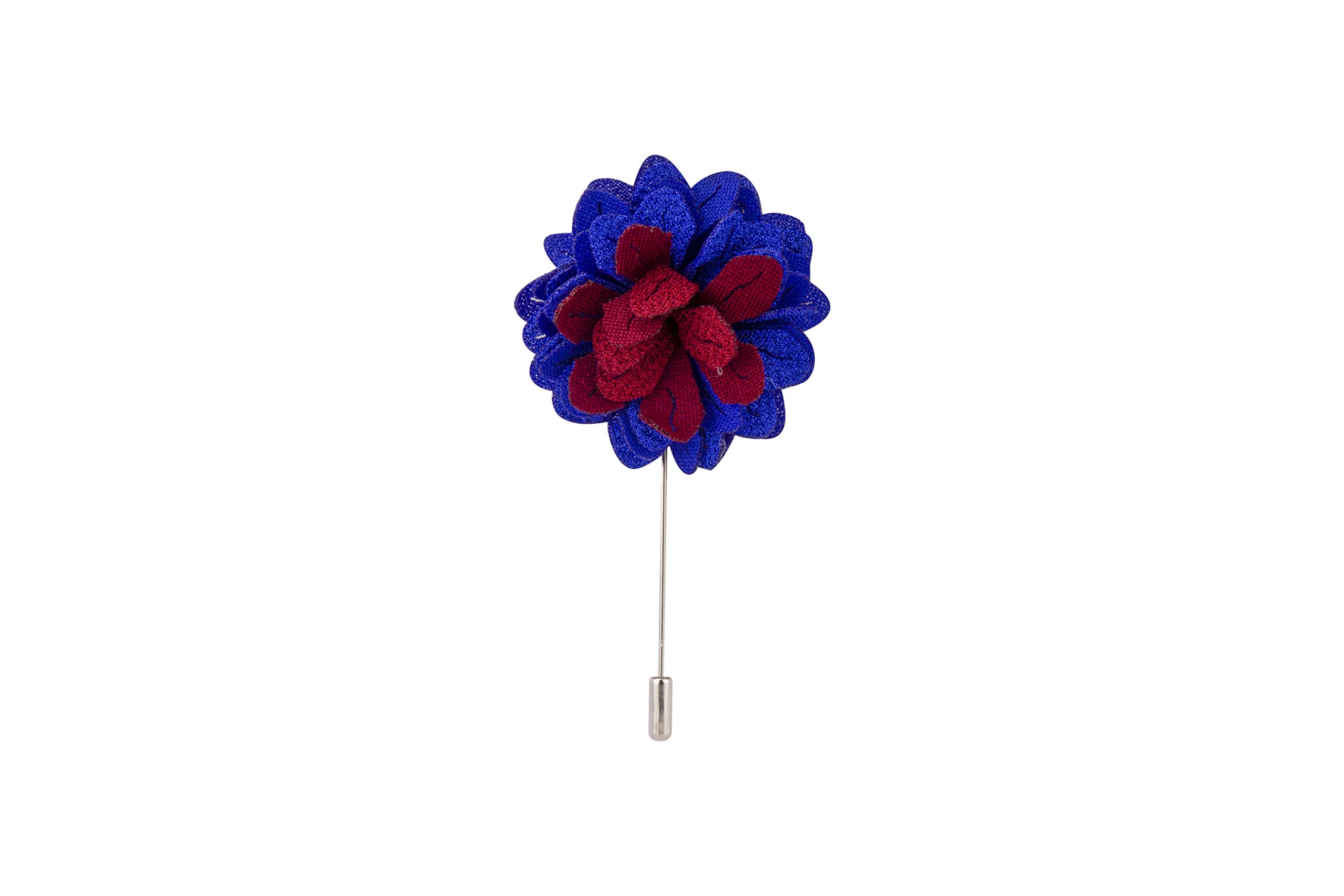 Brooch Lapel Pin for Men Men's Lapel Pin Handmade Lapel Flower Stick Boutonniere Pin with a Gift Box for Suit Wedding Groom LP-07