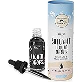 Pure Himalayan Shilajit ® Liquid Drops - The Purest Form of Shilajit, 99.9% Absorption for Immune Support, Energy Boost, Anti-Aging - Natural Trace Minerals & Fulvic Acid (50ml)