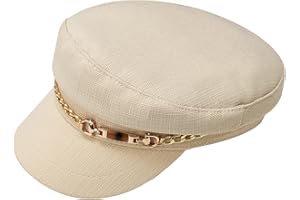 Mladahat Adjustable Newsboy Hats for Women, Bakers Hats Newsboy Cap Visor Beret Hats for Women