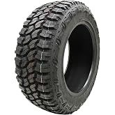 Thunderer Trac Grip - 31/10.50R15 127Q All Terrain Light Truck Tire | Light Truck Mud Terrain All Season Traction 109Q Rated C (6 Ply) Radial Construction Black Sidewall Tire