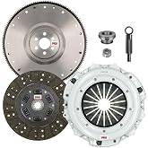 CMPRO Stage 2 Clutch Kit &amp; Flywheel fits 81-95 Mustang Mercury Capri 5.0L | Performance Clutch fits GT GTS SVT Cobra LX 5.0 RS GT-350 20th Anniversary L GL GLX | Off-Road &amp; Track Use