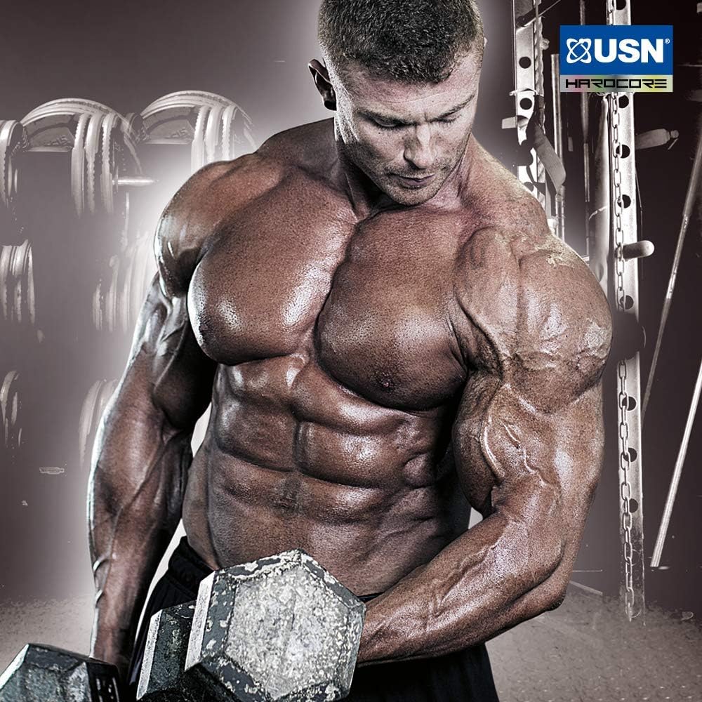 USN Muscle Fuel Anabolic Caramel Peanut 2KG, Workout Boosting All in One Muscle Gain Protein Shake Powder - Image 3