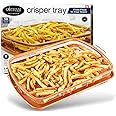 Gotham Steel Air Fryer Tray, Air Fry Basket for Oven, 2 Piece Nonstick Copper Crisper Tray, Air Fry for Convection Oven, Also
