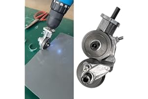 ZIAERKOR Electric Drill Plate Cutter, Sheet metal tools, Oscillating tool sheet metal nibbler pour metal cutter electric substitute metal shears manual cut metal roofing panels
