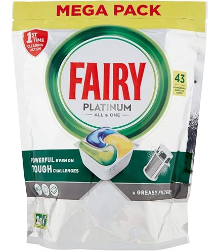 Fairy Platinum Plus All-in-One Dishwasher Tablets Lemon 42CT (42) - Compare Prices & Where To Buy - View #3