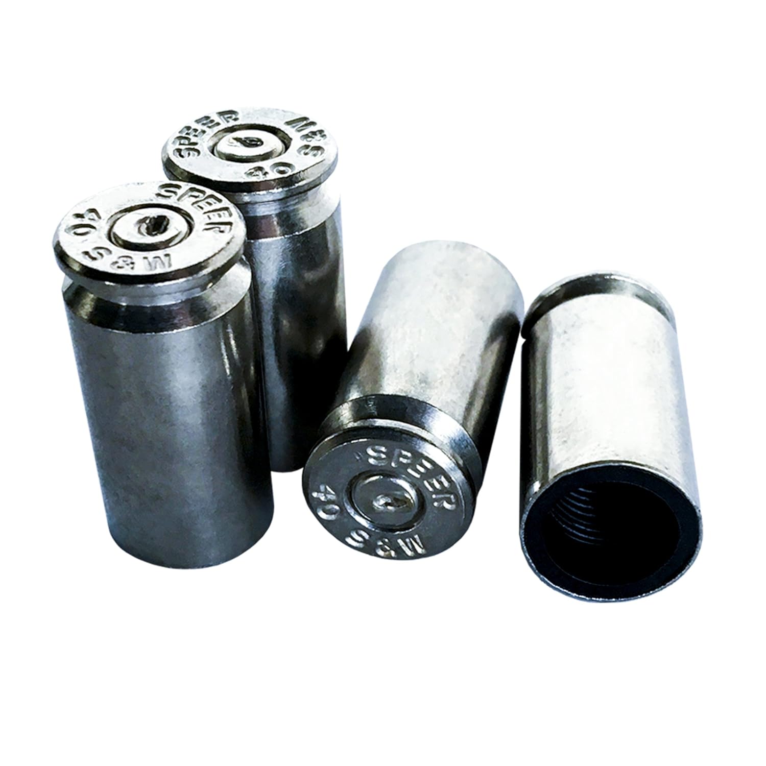 OPG3 Real Bullet Valve Stem Caps Set of 4 Custom Brass Authentic