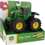 John Deere Kids 6 Inch Monster Treads Tractor Lights Sounds Toy view 7