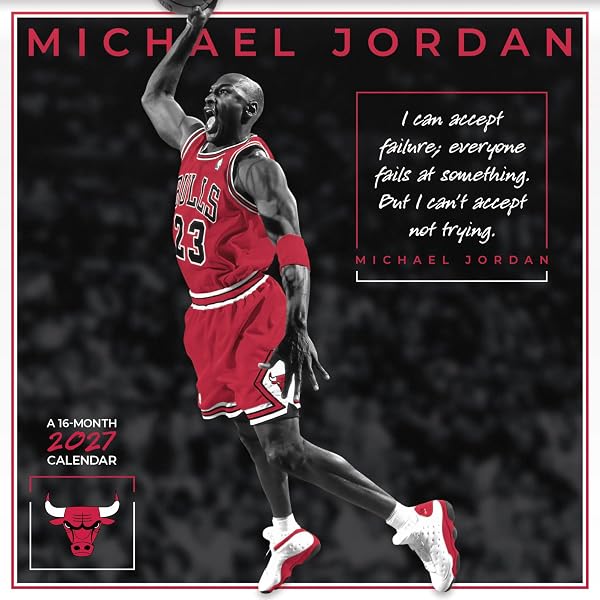 2026 Michael Jordan Wall Calendar: Trends International