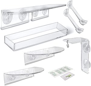 Window Garden Veg Ledge Shelf Starter Pack Bundle - Grow The Indoor Garden of Your Dreams. Create a Gorgeous Flower Window Decor, or an Edible Microgreen Herb Garden or Start Seeds for The Outdoors.